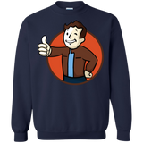 Todd Boy Vault Boy RPG Video Game Crewneck Pullover Sweatshirt  8 oz. Todd Howard Fallout Bethesda