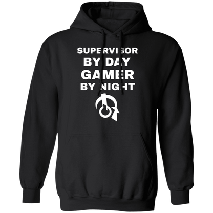 Supervisor By Day Gamer By Night Hoodie