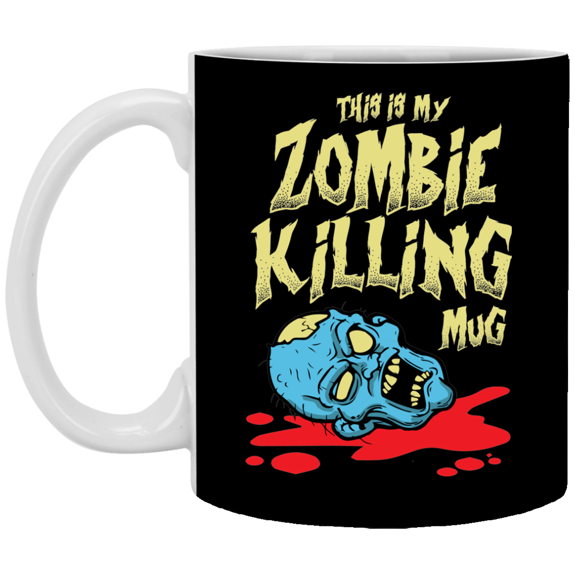 This Is My Zombie Killing Mug 11 oz. White Mug Main image