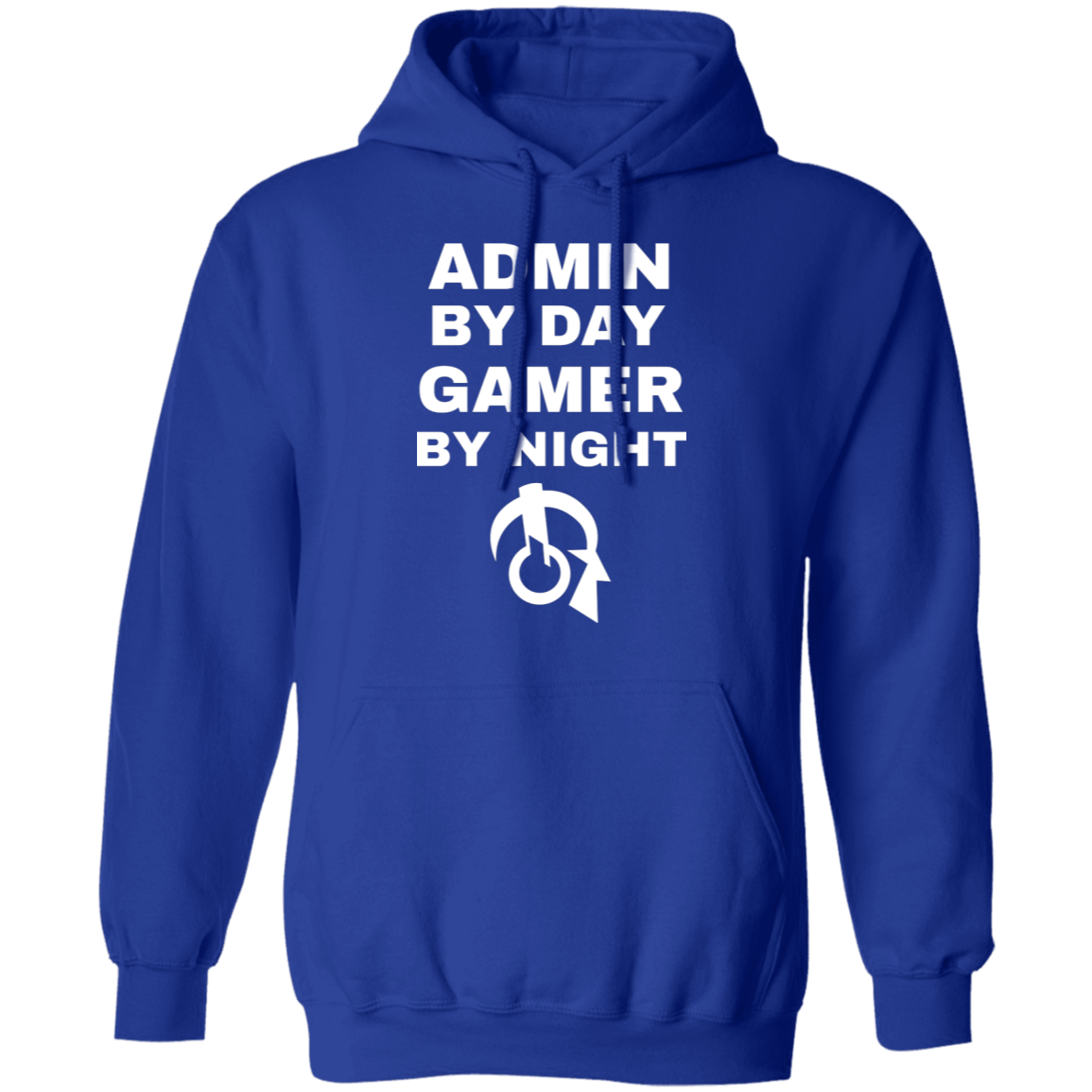 Admin By Day Gamer By Night Hoodie