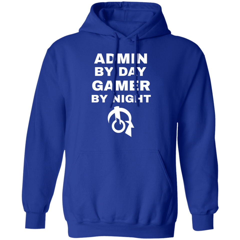 Admin By Day Gamer By Night Hoodie