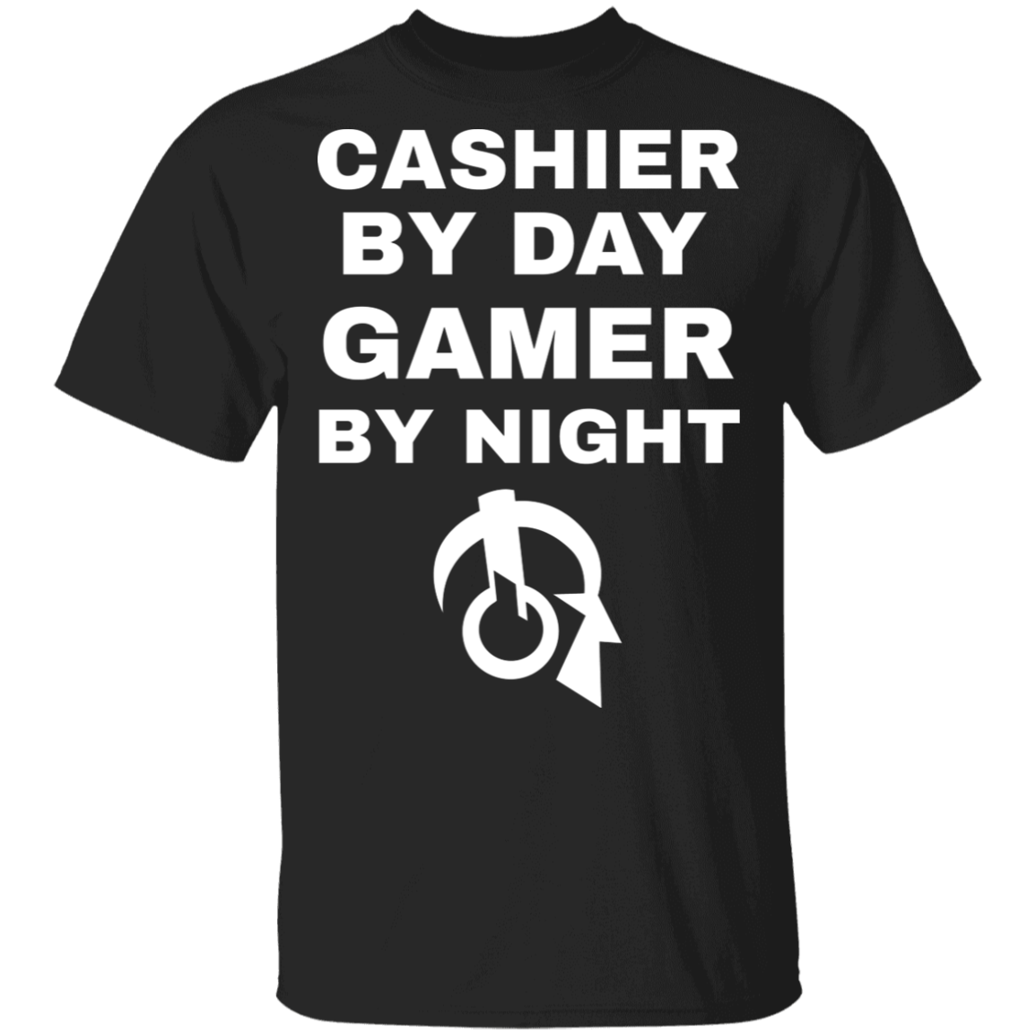 Cashier By Day Gamer By Night T-Shirt Secondary image