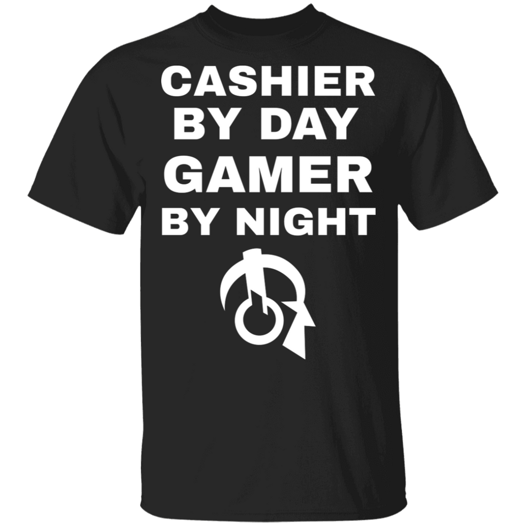 Cashier By Day Gamer By Night T-Shirt