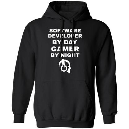 Software Developer By Day Gamer By Night Hoodie
