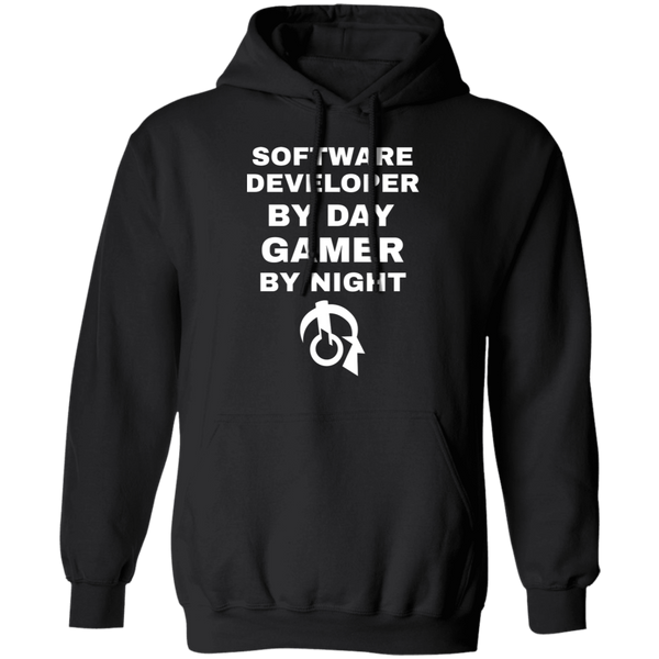 Software Developer By Day Gamer By Night Hoodie