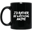 I'd Rather Be Watching Anime Anime Mug | Anime Gift Cup | Anime Coffee Mug | Anime Merch | 11oz Kawaii Mug