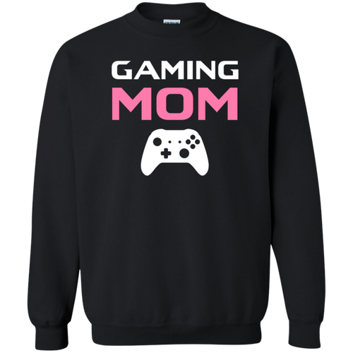 Gaming Mom Video Gamer Crewneck Pullover Sweatshirt  8 oz.