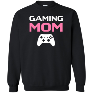 Gaming Mom Video Gamer Crewneck Pullover Sweatshirt  8 oz. Gaming Mom Video Gamer Crewneck Pullover Sweatshirt  8 oz.