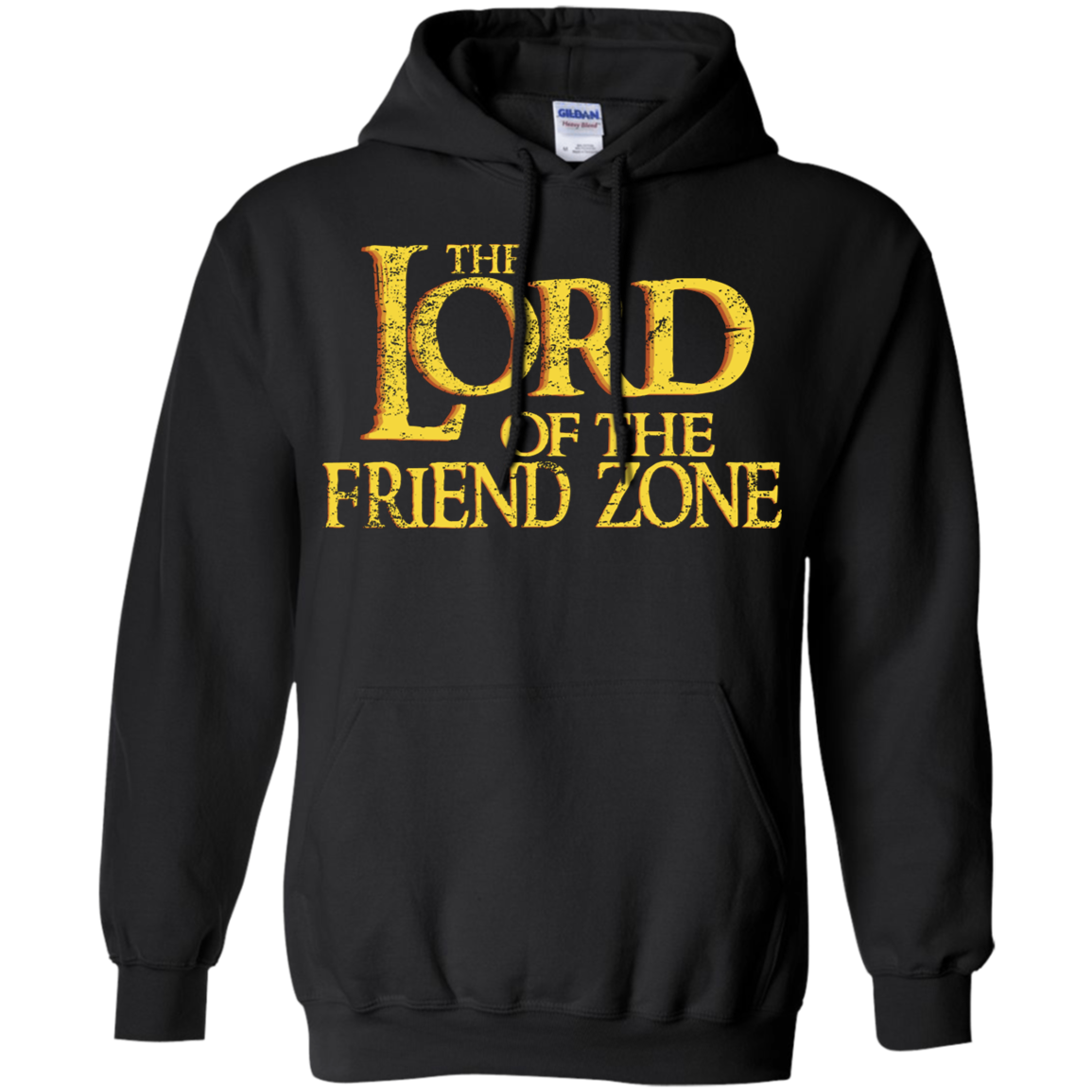 The Lord Of The Friendzone Pullover Hoodie 8 oz. Secondary image