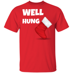 Well Hung Christmas Ugly Xmas T-Shirt Well Hung Christmas Ugly Xmas T-Shirt