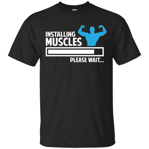 Installing Muscles Gym Workout Ultra Cotton T-Shirt