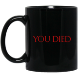You Died RPG 11 oz. Black Mug | Video Game Mug | Gaming 11 oz RPG Video Game Mug You Died RPG 11 oz. Black Mug | Video Game Mug | Gaming 11 oz RPG Video Game Mug
