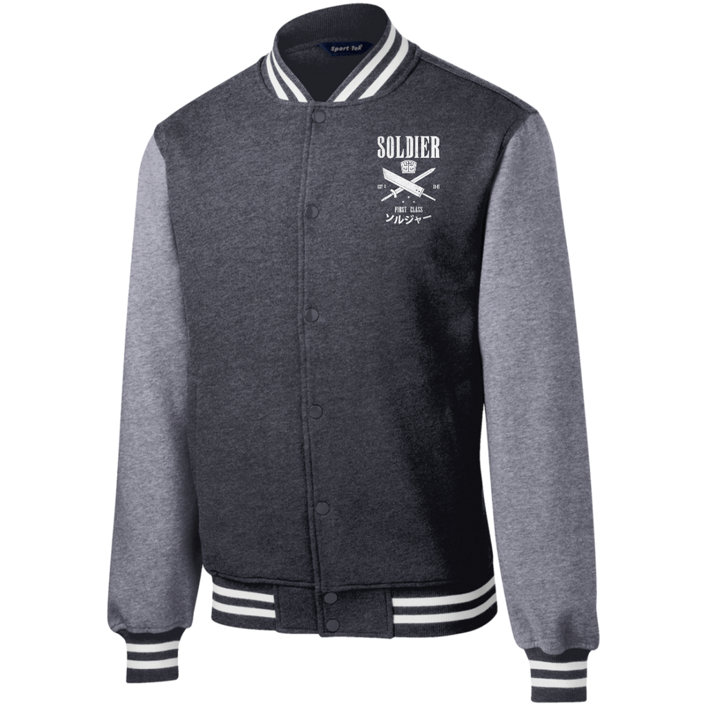 Soldier First Class Fleece Letterman Jacket