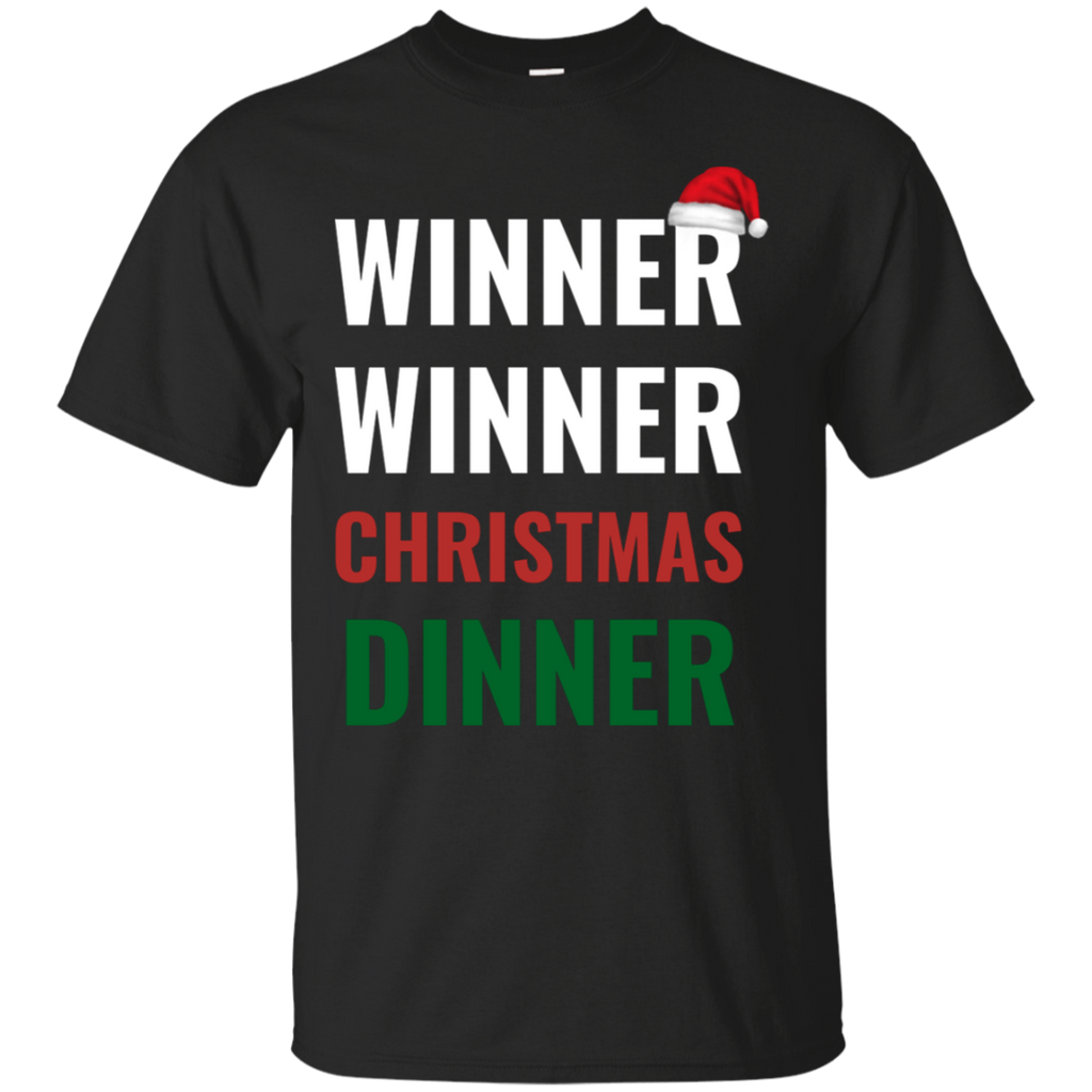 Winner Winner Christmas Dinner Xmas Holidays Cotton T-Shirt
