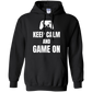 Keep Calm And Game On Video Gaming Shirt