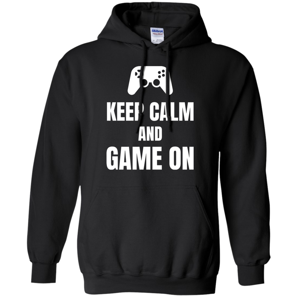 Keep Calm And Game On Video Gaming Shirt
