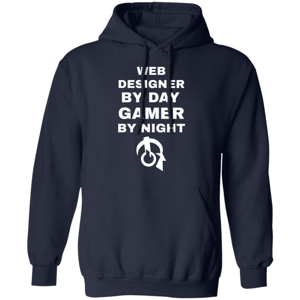 Web Designer By Day Gamer By Night Hoodie