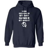 Web Designer By Day Gamer By Night Hoodie Web Designer By Day Gamer By Night Hoodie