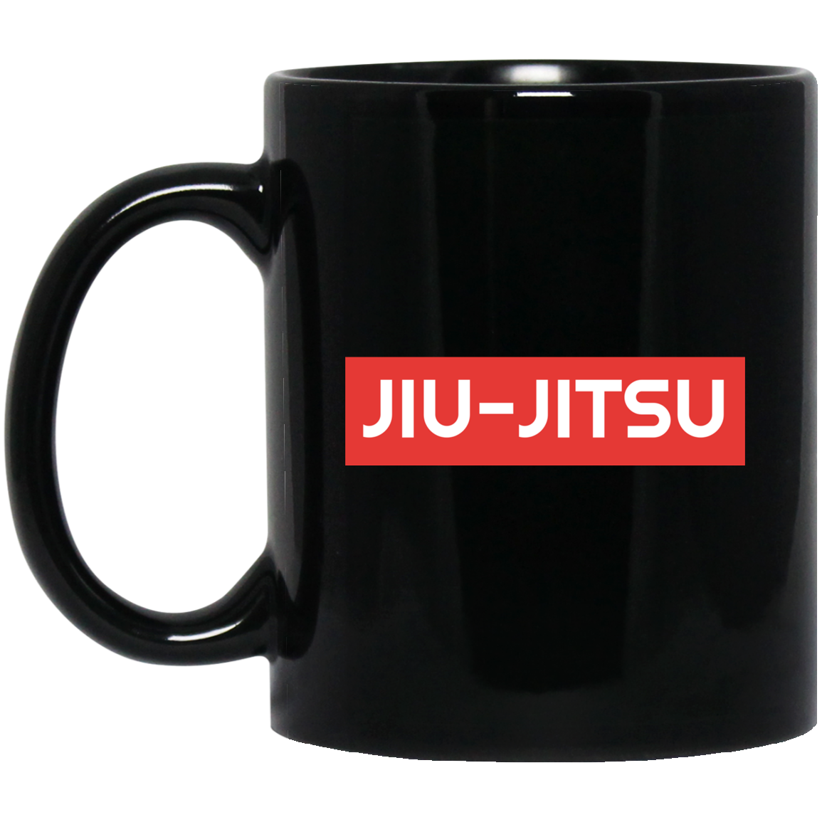 Brazilian Jiu Jitsu Surpassing BJJ 11 oz. Black Mug Secondary image
