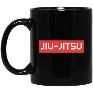 Brazilian Jiu Jitsu Surpassing BJJ 11 oz. Black Mug Brazilian Jiu-Jitsu BJJ Brazilian Jiu Jitsu Coffee Mug