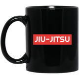 Brazilian Jiu Jitsu Surpassing BJJ 11 oz. Black Mug Brazilian Jiu-Jitsu BJJ Brazilian Jiu Jitsu Coffee Mug