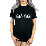 Women's Skeleton Hands T-Shirt Women's Skeleton Hands T-Shirt