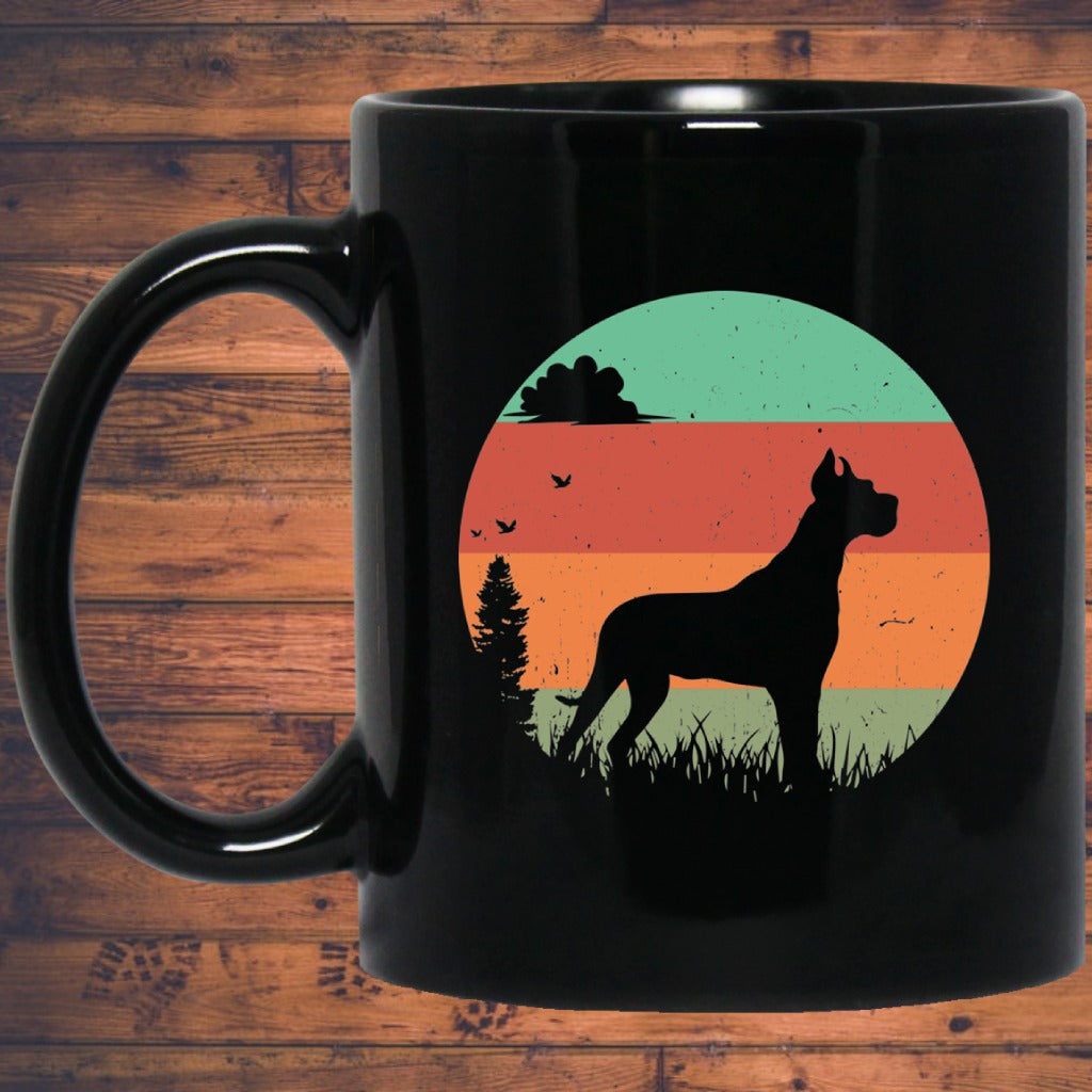 Great Dane Mug | Great Dane Gift | Great Dane 11 oz. Black Mug Main image
