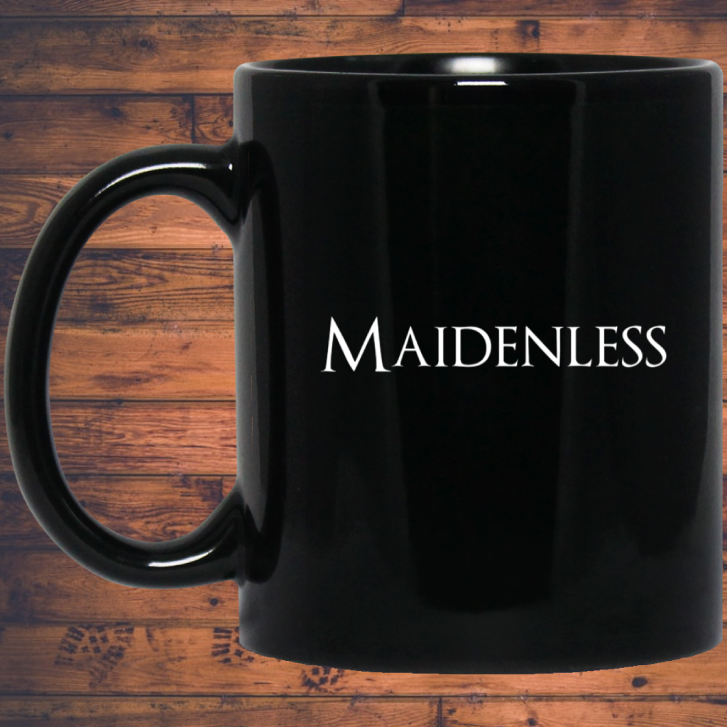 Maidenless RPG 11 oz. Black Mug | Video Game Mug | Gaming 11 oz RPG Video Game Mug Main image