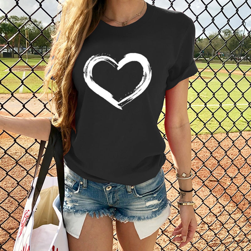 Women's Heart T-shirts