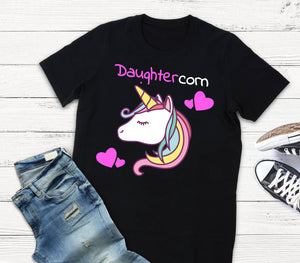 Daughtercorn Unicorn T-Shirt unicorn shirt unicorn t shirt unicorn shirts for girls unicorn shirt womens unicorn birthday shirt