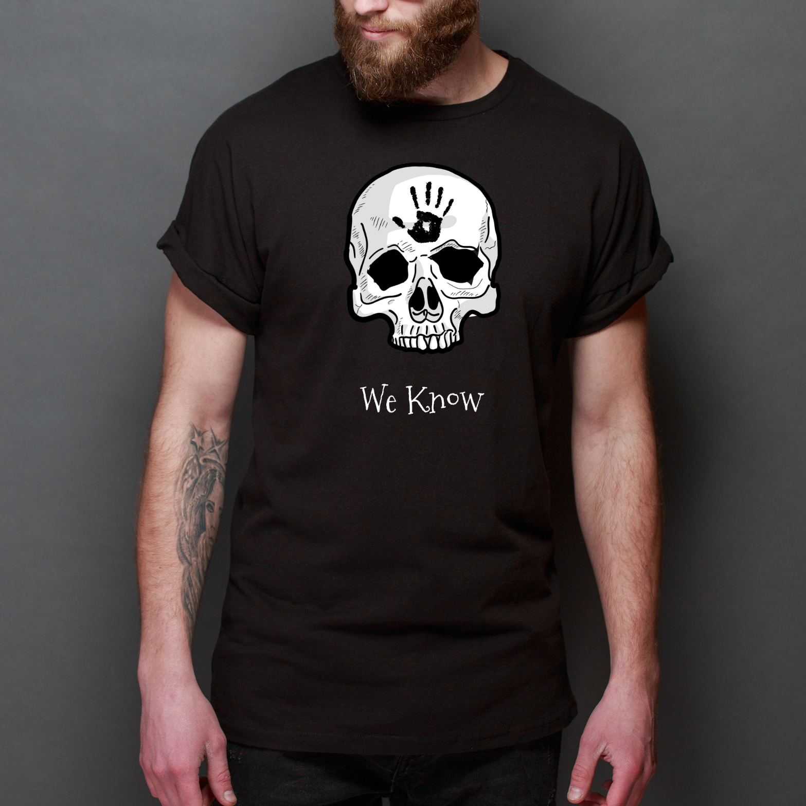 Elder Scrolls Skyrim Dark Brotherhood We Know T-Shirt Main image