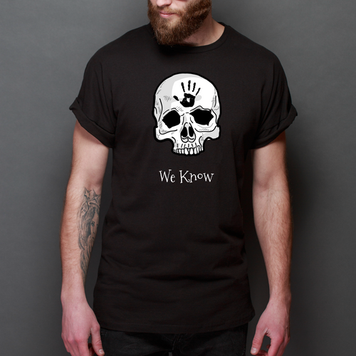 Elder Scrolls Skyrim Dark Brotherhood We Know T-Shirt