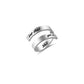Stainless Steel Adjustable Faith Ring