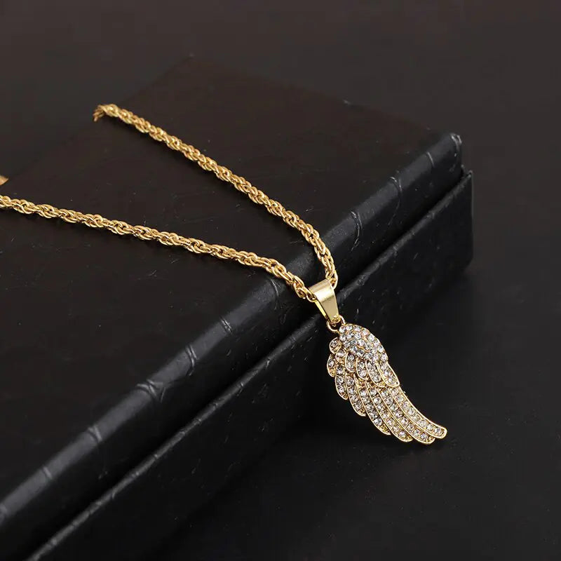Angel Wing Necklace - Angel Necklace