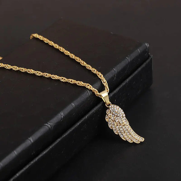 Angel Wing Necklace - Angel Necklace