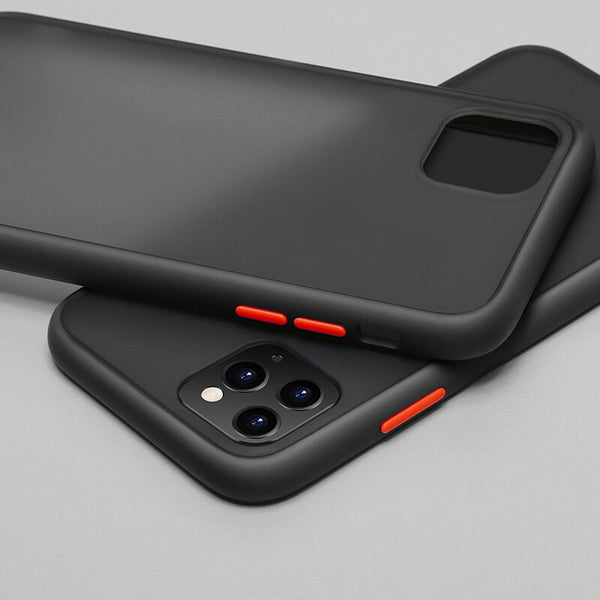 Shockproof Transparent Silicone Phone Case For iPhone