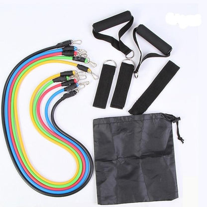 17pcs Home Workout Resistance Bands Set