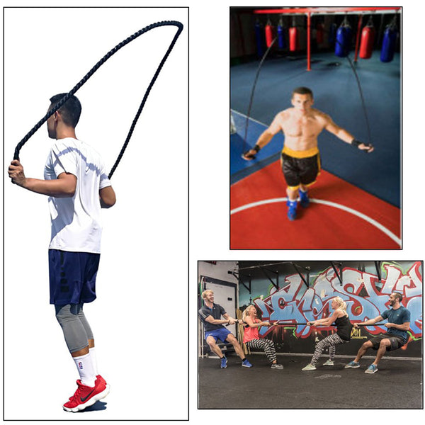 heavy rope, weighted rope, heavy jump rope, jump rope weight loss, best weighted jump rope