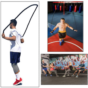 25mm Weighted Jump Rope heavy rope, weighted rope, heavy jump rope, jump rope weight loss, best weighted jump rope