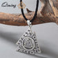 Illuminati Triangle Pendant Necklace