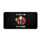 Todd It's Not A Bug It's A Feature RPG Fantasy Desk Mat | Video Game Mouse Mat | Gaming Mouse Pad