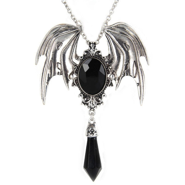 vampire necklace, bat necklace