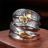 Sterling Silver Feather Ring Sterling Silver Feather Ring