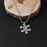 The Love Between Us Will Be Forever And Ever Necklace & Key Chain Set couple necklaces, couples keychains, relationship necklaces, couple chains