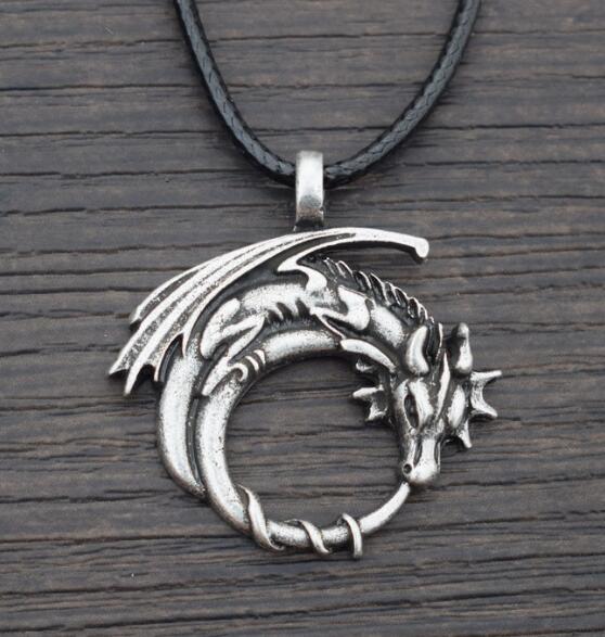 dragon necklace, dragon pendant Main image