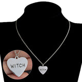 Witch Necklace witch necklace, wiccan necklace, witchcraft necklace