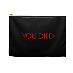 You Died RPG Fantasy Tabletop Gaming Dice Pouch | RPG Accessory Pouch You Died RPG Fantasy Tabletop Gaming Dice Pouch | RPG Accessory Pouch