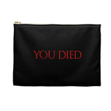 You Died RPG Fantasy Tabletop Gaming Dice Pouch | RPG Accessory Pouch You Died RPG Fantasy Tabletop Gaming Dice Pouch | RPG Accessory Pouch