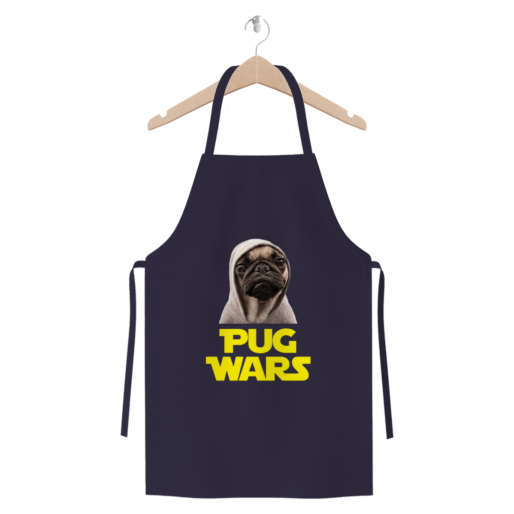 Pug Wars The Last Pug ﻿Premium Jersey Apron