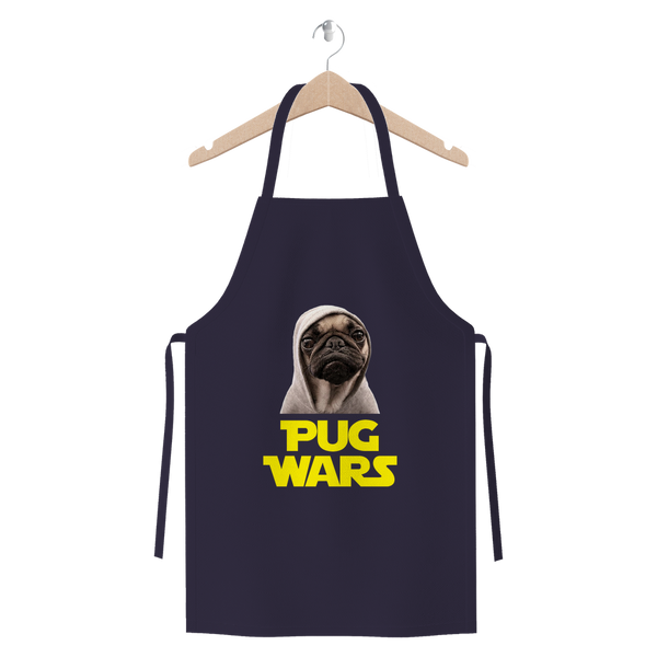 Pug Wars The Last Pug ﻿Premium Jersey Apron